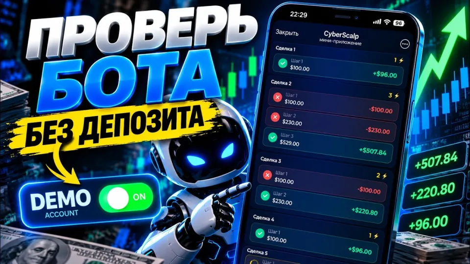Как начать трейдинг с нуля и проверить бота без депозита